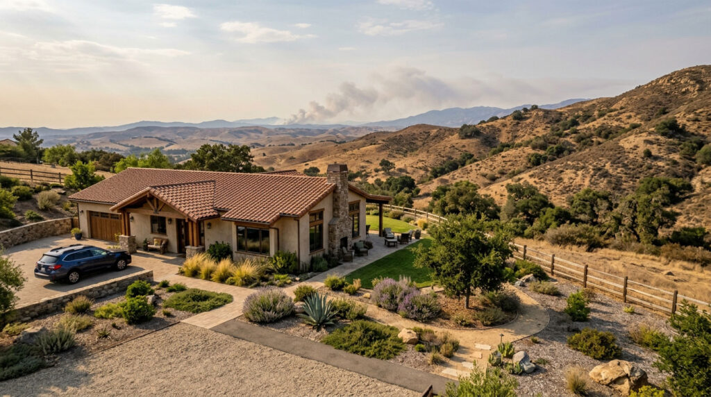 California homeowners insurance and wildfire protection