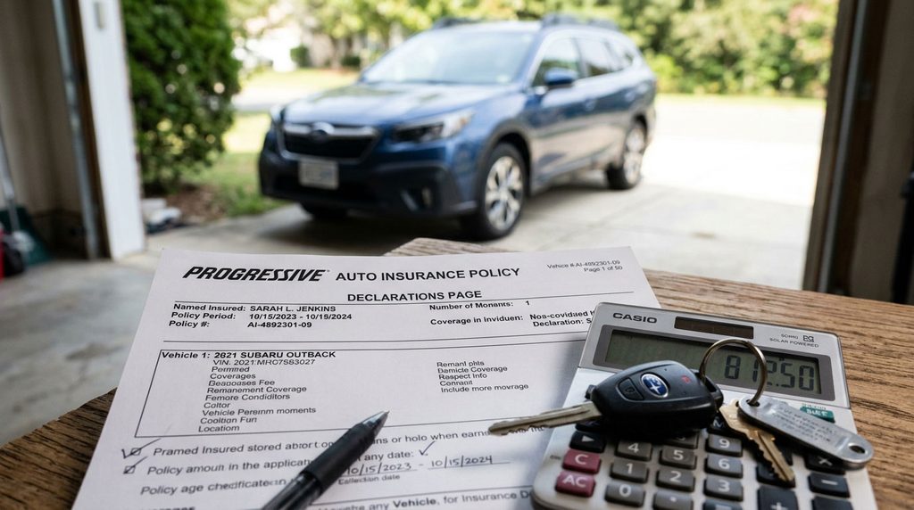 California liability insurance limits on an auto policy
